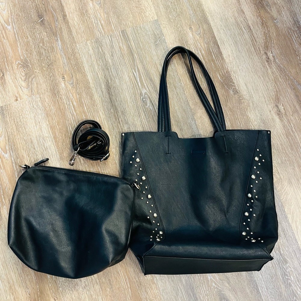 Tote bag with small purse